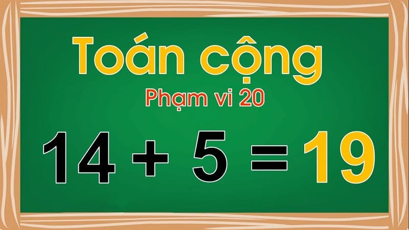 Các dạng toán về phép cộng không nhớ trong phạm vi 20 thường gặp. (Ảnh: Sưu tầm Internet)