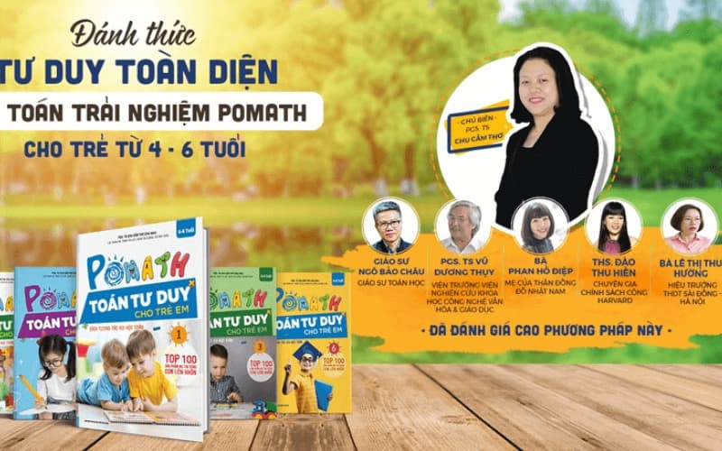 Tác giả bộ sách Pomath. (Ảnh: Sưu tầm Internet)