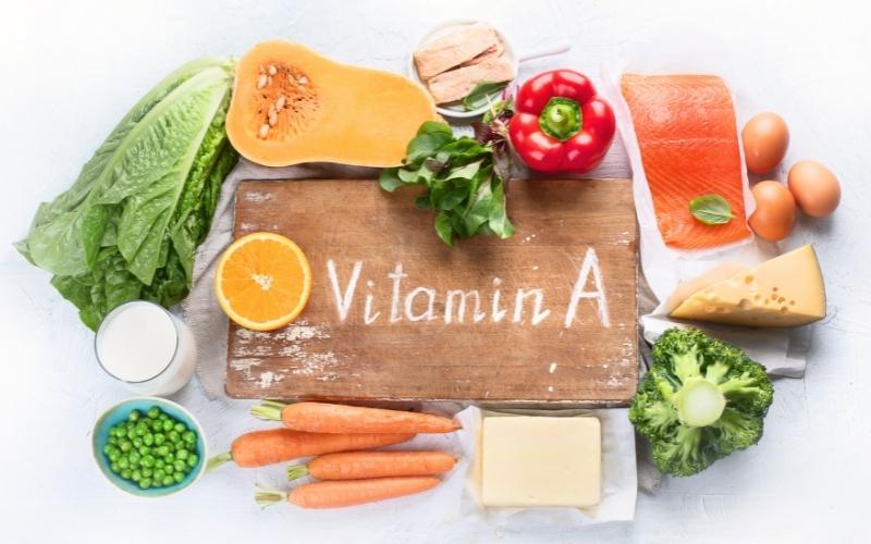 Vitamin A giúp mẹ bầu ngăn ngừa rụng tóc sau khi sinh. (Ảnh: Sưu tầm Internet)