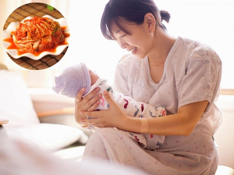 Những Lưu Ý Khi Ăn Kim Chi Cho Bà Mẹ Mới Sinh