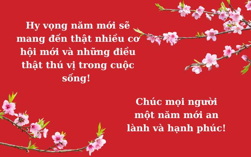 Image 1: STT chúc mừng năm mới hay và ý nghĩa. (Ảnh: Monkey)
