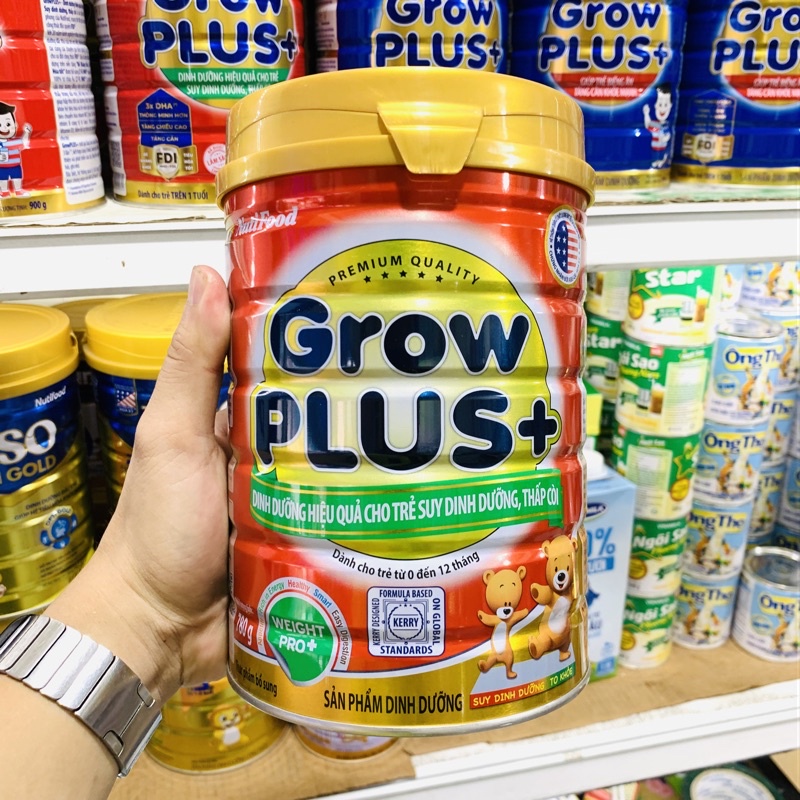 Sữa Grow Plus+ của Nutifood. (Ảnh: Sưu tầm internet)