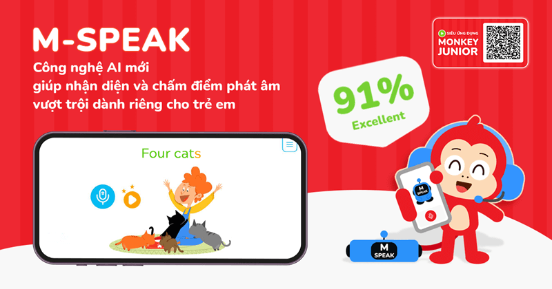 Nâng cao hiệu quả giao tiếp với công nghệ chấm điểm phát âm M-Speak. (Ảnh: Monkey)