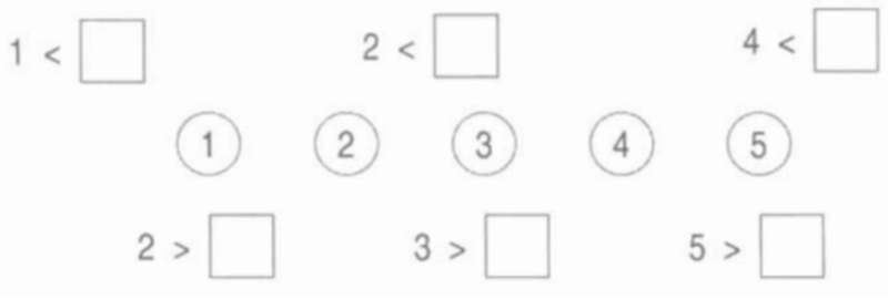 Toán lớp 1 nối ô trống với số thích hợp (Nguồn ảnh: Sưu tầm internet)