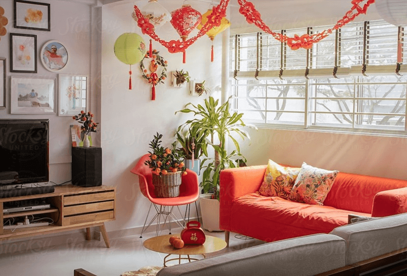 Ý nghĩa của việc trang trí nhà/phòng trong dịp Tết. (Ảnh: Sưu tầm Internet)