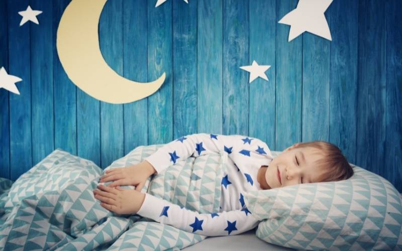 Trẻ 2 tuổi ngủ hay mơ thấy ác mộng. (Ảnh: Sưu tầm Internet)