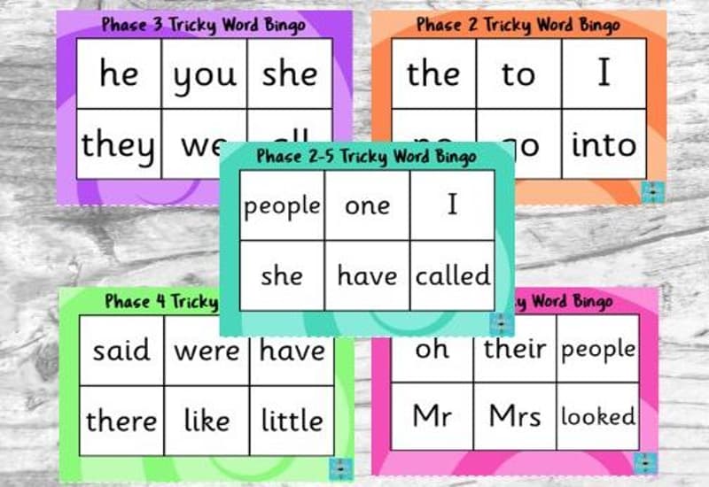 Bingo dạy bé học tiếng Anh thật đơn giản. (Ảnh: Sưu tầm Internet)