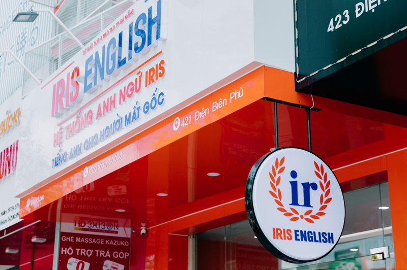 Trung tâm Anh ngữ Đà Nẵng IRIS English. (Ảnh: Kiddihub.com)