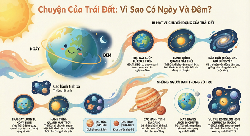 V&igrave; sao c&oacute; ng&agrave;y v&agrave; đ&ecirc;m?