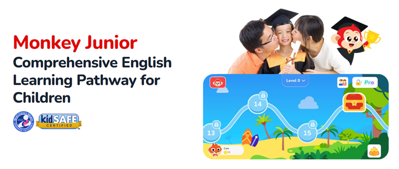 Monkey Junior - แอปเรียนภาษาอังกฤษสำหรับเด็ก (รูปภาพ: Monkey)