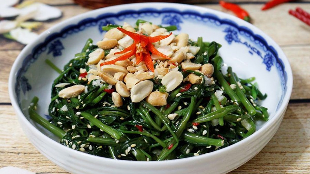 Rau muống rất dễ để lại sẹo. (Ảnh: Sưu tầm Internet)