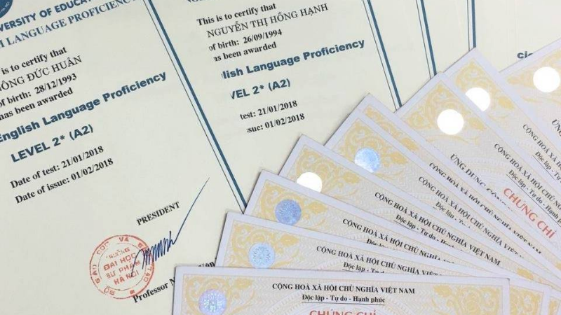 Không có chứng chỉ tiếng Anh nào là “có giá trị nhất” một cách tuyệt đối. (Ảnh: Sưu tầm Internet)