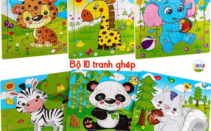 Bộ đồ chơi có các mô hình rất đáng yêu. (Ảnh: Sưu tầm Internet)