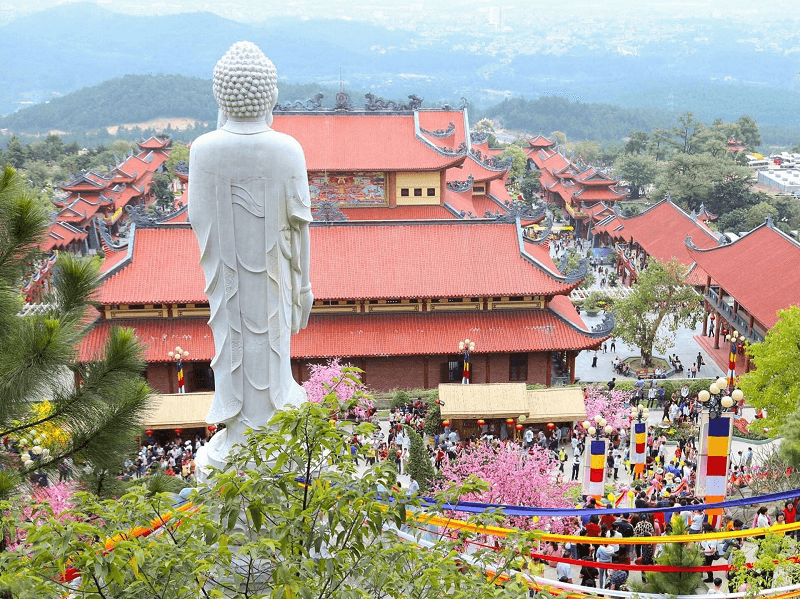 Chùa Ba Vàng. (Ảnh: Sưu tầm Internet)