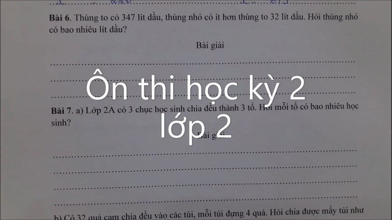 Bài tập toán lớp 2 em tự ôn luyện (Nguồn ảnh: Sưu tầm internet)