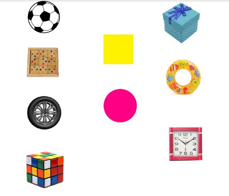 Nhận biết hình tròn (Nguồn ảnh: Sưu tầm internet)