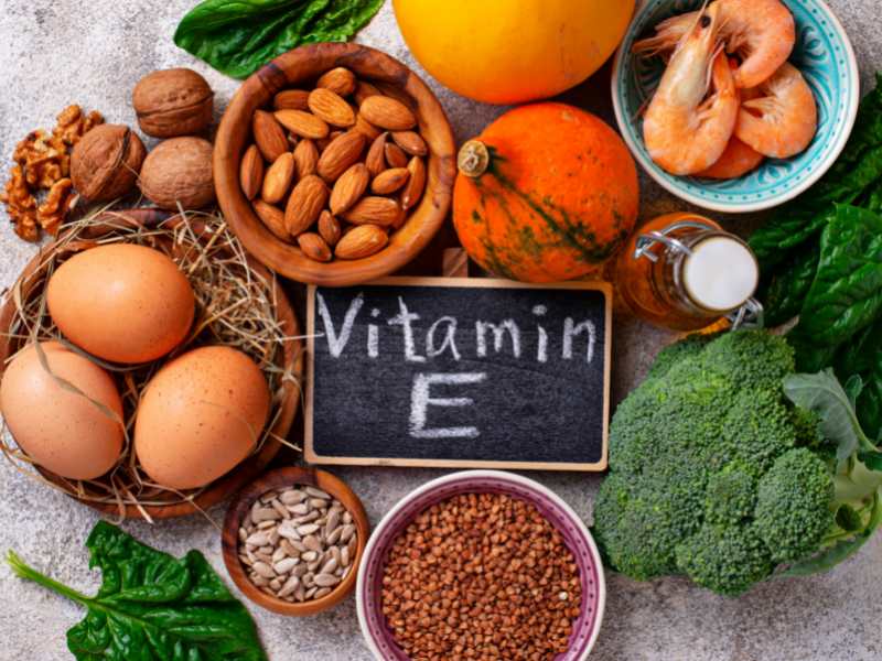 Vitamin E giúp thúc đẩy quá trình bảo vệ và phục hồi da bé sau khi bị bỏng bô (Ảnh: Sưu tầm internet)