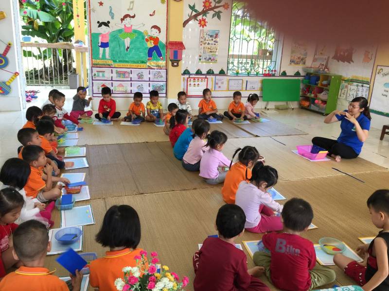 Trò chơi lắng nghe được rất nhiều thầy cô, phụ huynh áp dụng hiện nay. (Ảnh: Sưu tầm Internet)