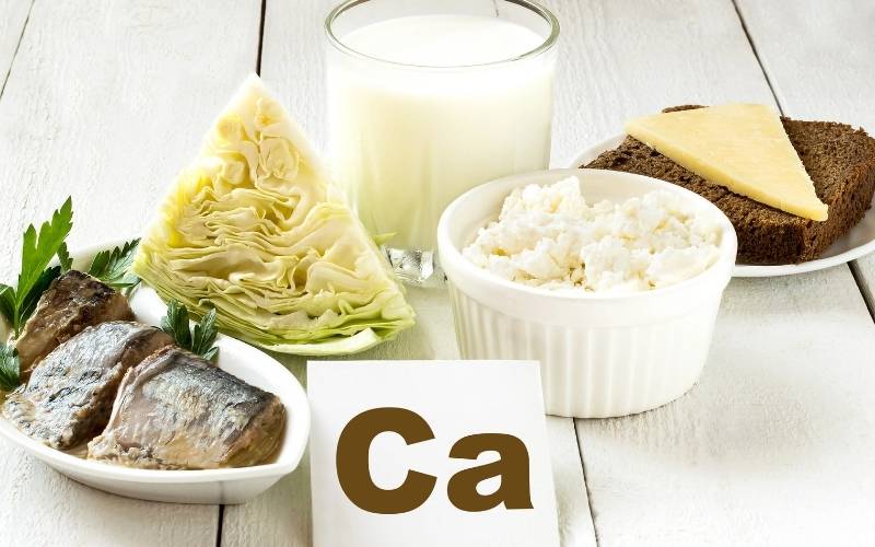 Thực phẩm nhiều canxi phụ nữ chuẩn bị mang thai nên ăn. (Ảnh: Sưu tầm Internet)