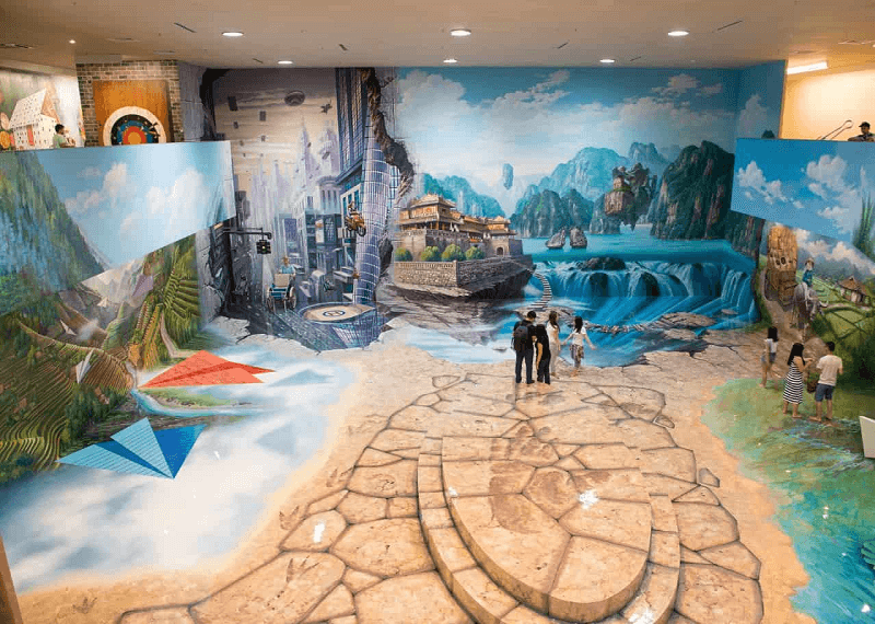 Bảo tàng tranh 3D Artinus: Địa điểm vui chơi Sài Gòn. (Ảnh: Sưu tầm Internet)