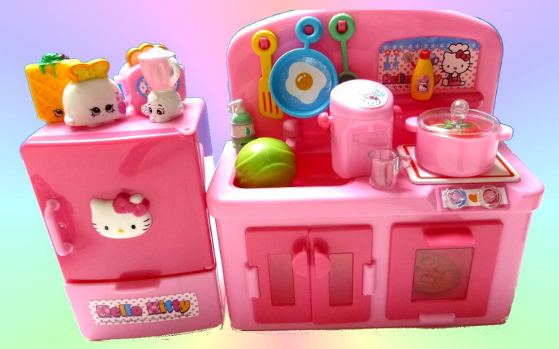 Bộ đồ chơi có các mô hình rất đáng yêu. (Ảnh: Sưu tầm Internet)