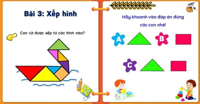 Khoanh vào hình đúng (Nguồn ảnh: Sưu tầm internet)