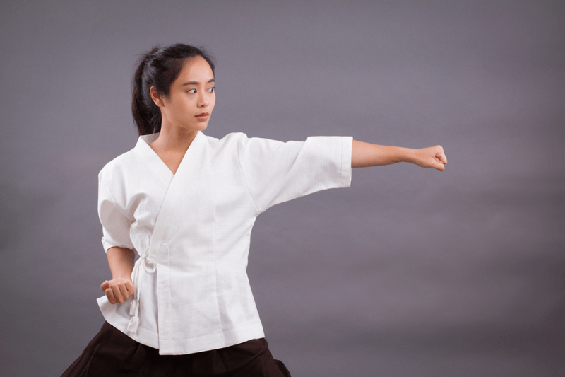 Tự học Karate có khó không? (Ảnh: Sưu tầm Internet)