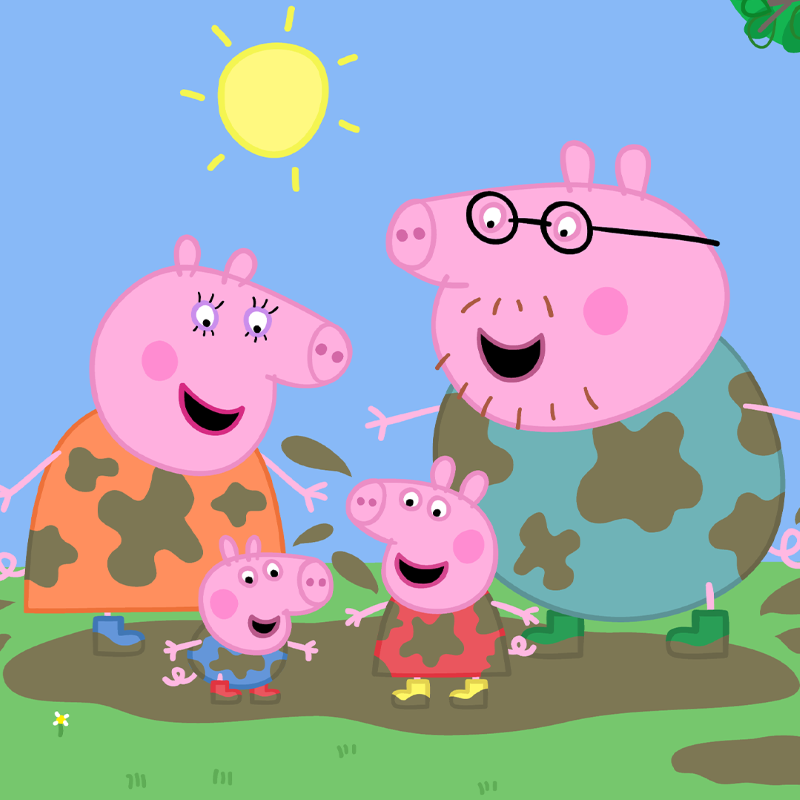 Peppa pig. (Ảnh: Sưu tầm Internet)
