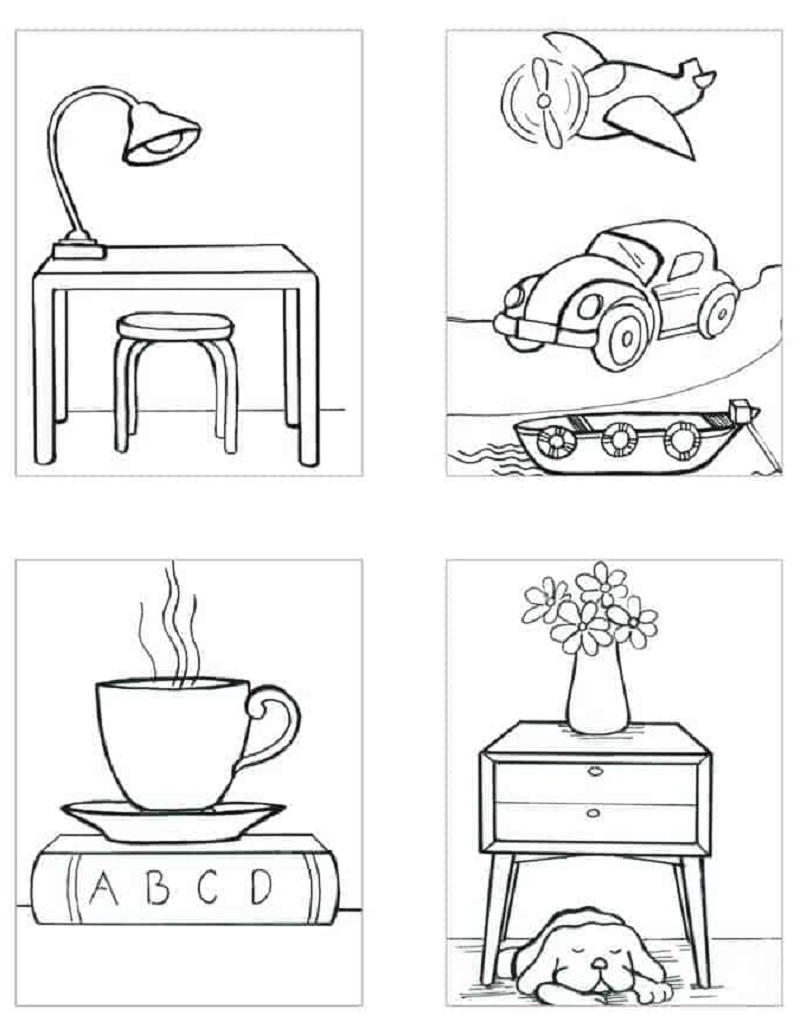 Dạng bài toán xác định vị trí của vật. (Ảnh: Sưu tầm Internet)