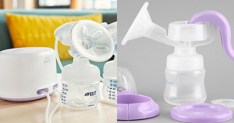 Máy vắt sữa bằng điện vượt trội hơn so với máy hút sữa dùng tay (Ảnh: Sưu tầm Internet)