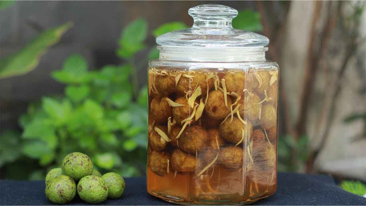 Sấu ngâm gừng. (Ảnh: Sưu tầm Internet)