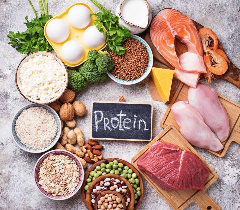 Cung cấp đầy đủ protein cho bé đẻ vết bỏng nhanh hồi phục (Ảnh: Sưu tầm internet)