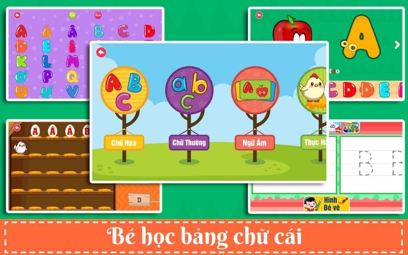 Bé học bảng chữ cái tiếng Việt. (Ảnh: Sưu tầm Internet)