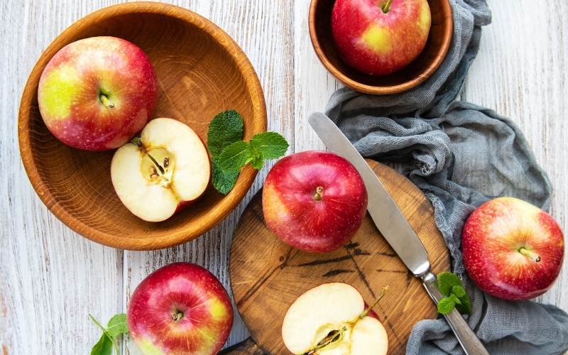 Táo chứa nhiều chất xơ hòa tan dạng pectin. (Ảnh: Sưu tầm Internet)