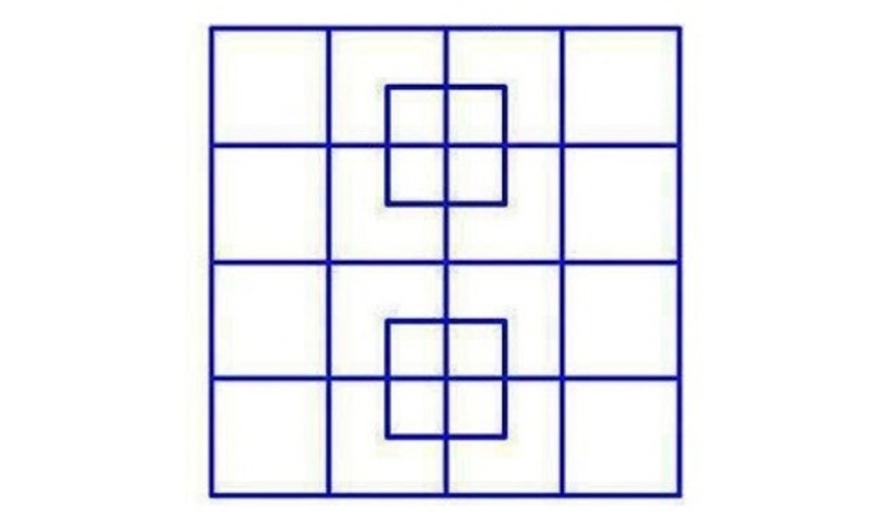 Có bao nhiêu hình vuông? (Nguồn ảnh: Sưu tầm internet)