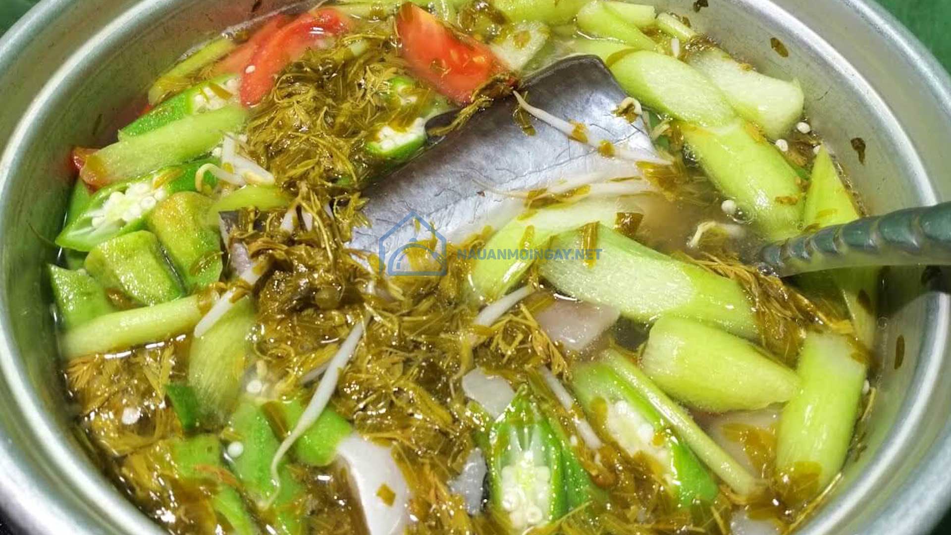 Canh me nấu cá. (Ảnh: Sưu tầm Internet)