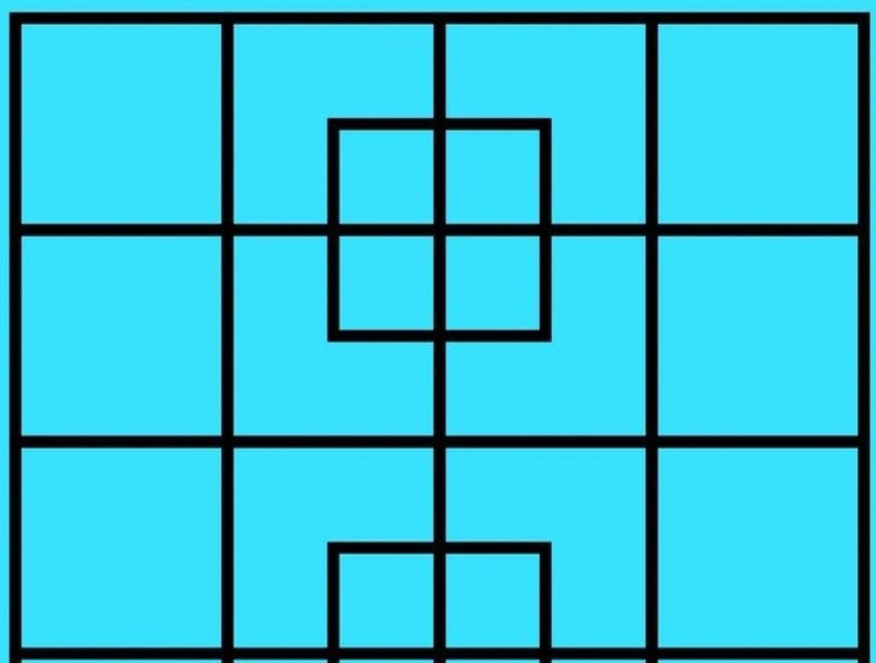 Có bao nhiêu hình hình vuông, hình chữ nhật? (Nguồn ảnh: Sưu tầm internet)