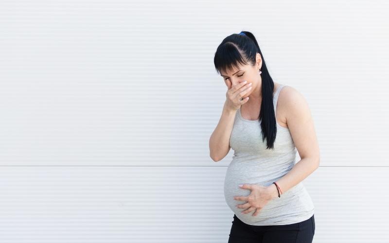 Dị ứng có thể gây ho cho thai phụ tháng cuối. (Ảnh: Sưu tầm Internet)