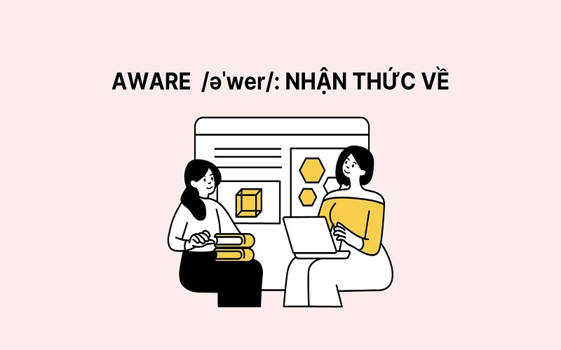 Cấu trúc Aware trong tiếng Anh. (Ảnh: Sưu tầm Internet)