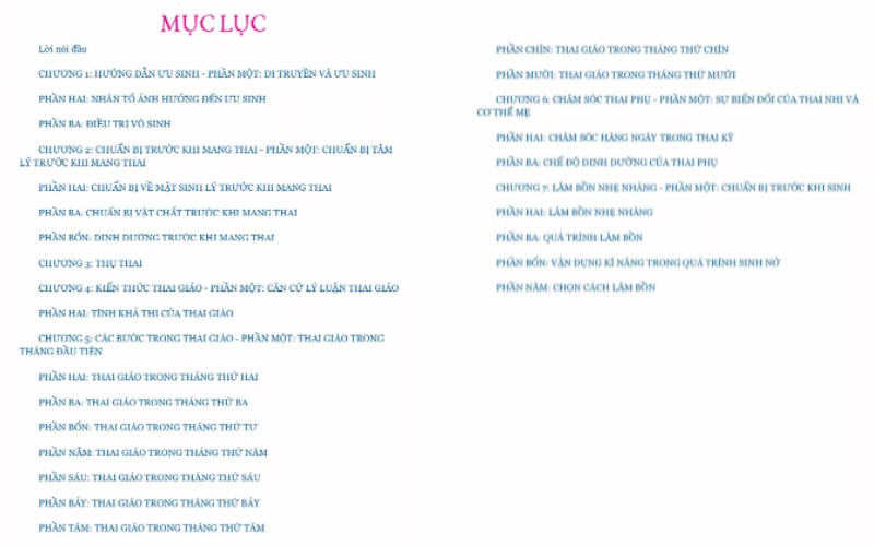 Nội dung của sách được chia theo mốc thời gian. (Ảnh: Sưu tầm Internet)