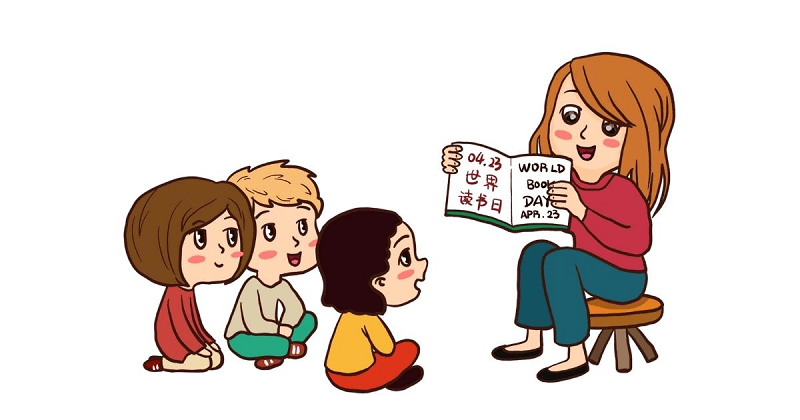 Bài tập tiếng anh cho bé 6 tuổi giúp luyện kỹ năng nói. (Ảnh: Sưu tầm Internet)