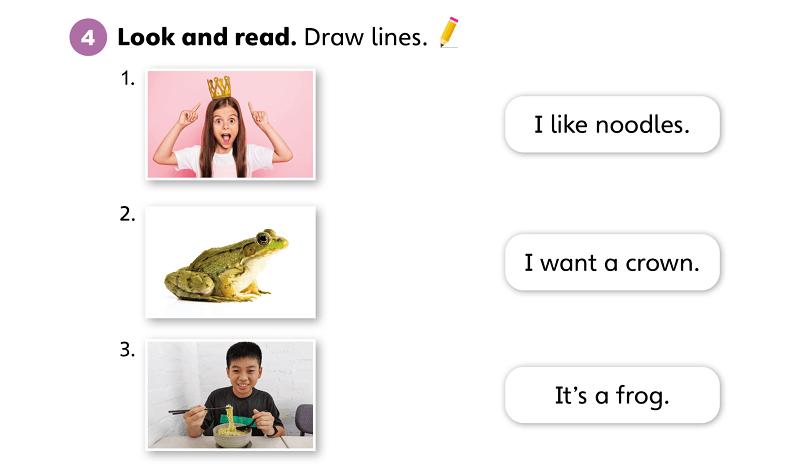 Bài tập tiếng anh cho trẻ 7 tuổi. (Ảnh: Hoc10)