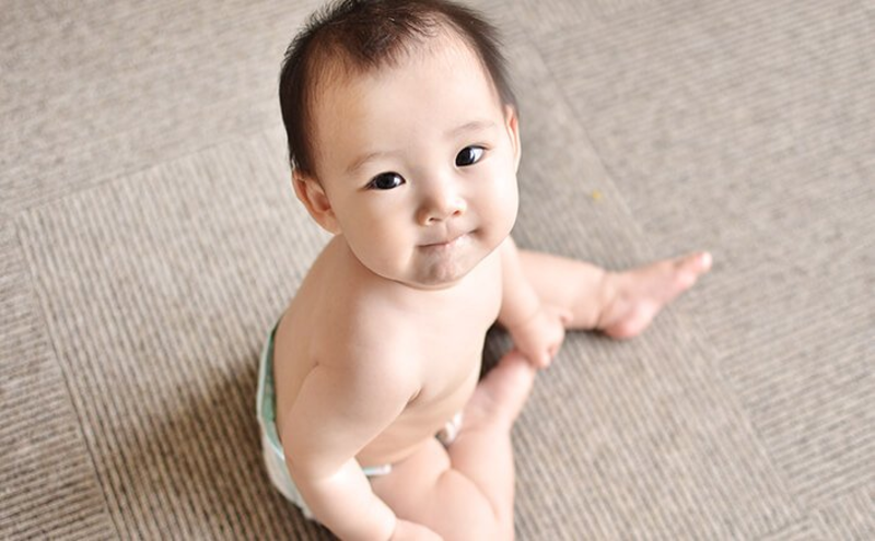 Chiều cao tiêu chuẩn của trẻ 7 tháng tuổi là gì? (Ảnh: Sưu tầm internet)