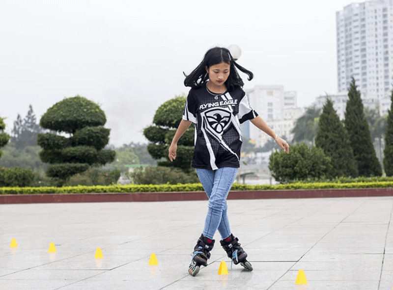 Lợi ích khi cho bé trượt patin. (Ảnh: Sưu tầm Internet)