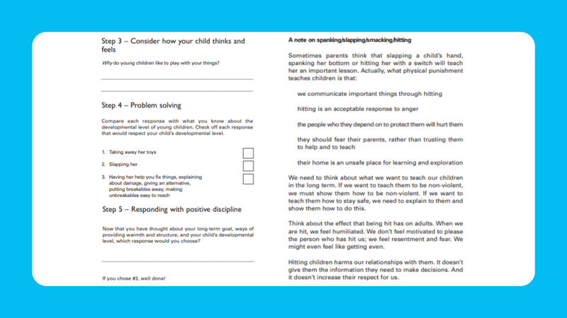 Ghi ch&uacute; quan trọng về việc đ&aacute;nh/t&aacute;t trẻ