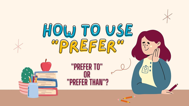Các cấu trúc prefer (cơ bản). (Ảnh: Sưu tầm Internet)