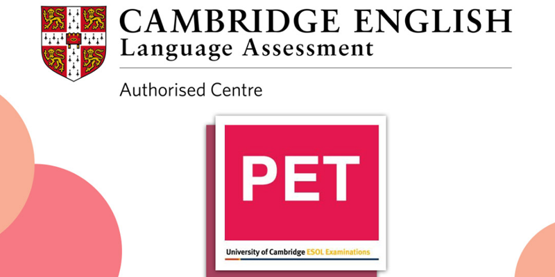 Chứng chỉ PET. (Ảnh: Sưu tầm Internet)