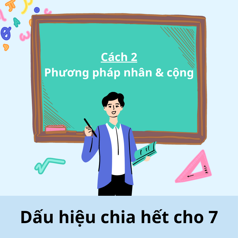 Nhận biết dấu hiệu chia hết cho 7. (Ảnh: Sưu tầm Internet)