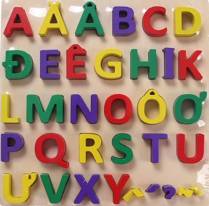 Thuộc lòng bảng chữ cái để học tiếng Việt tốt hơn. (Ảnh: Sưu tầm Internet)