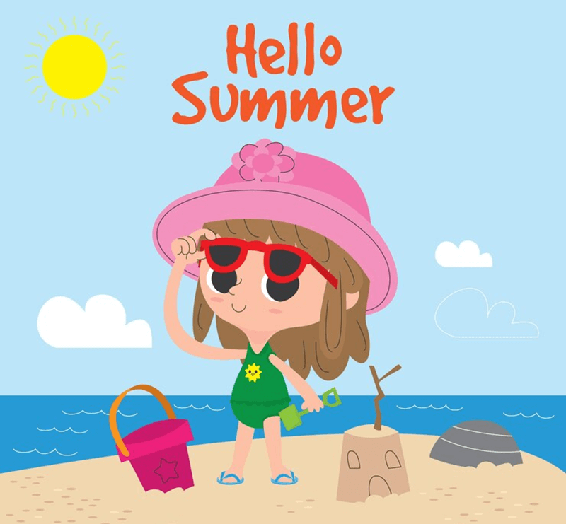 Hướng dẫn cách viết đoạn văn tiếng Anh về mùa hè đơn giản. (Ảnh: Sưu tầm Internet)